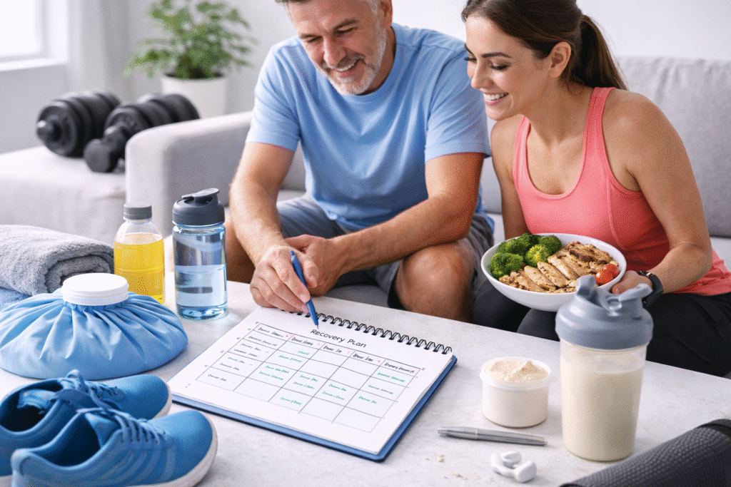 Rencana Pemulihan 7 Hari untuk Pemula: Latihan Ringan, Tidur, dan Nutrisi